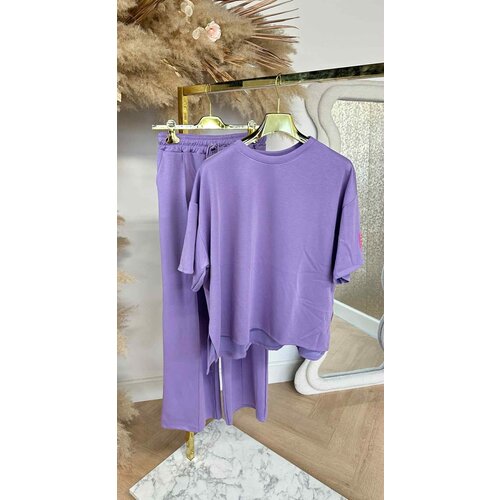 LIFE ISN'T PERFECT BUT YOUR OUTFIT CAN BE SET LILA/PINK LIFE ISN'T PERFECT BUT YOUR OUTFIT CAN BE SET LILA/PINK