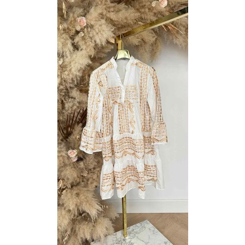 IBIZA BOHO DRESS 375 WHITE IBIZA BOHO DRESS 375 WHITE