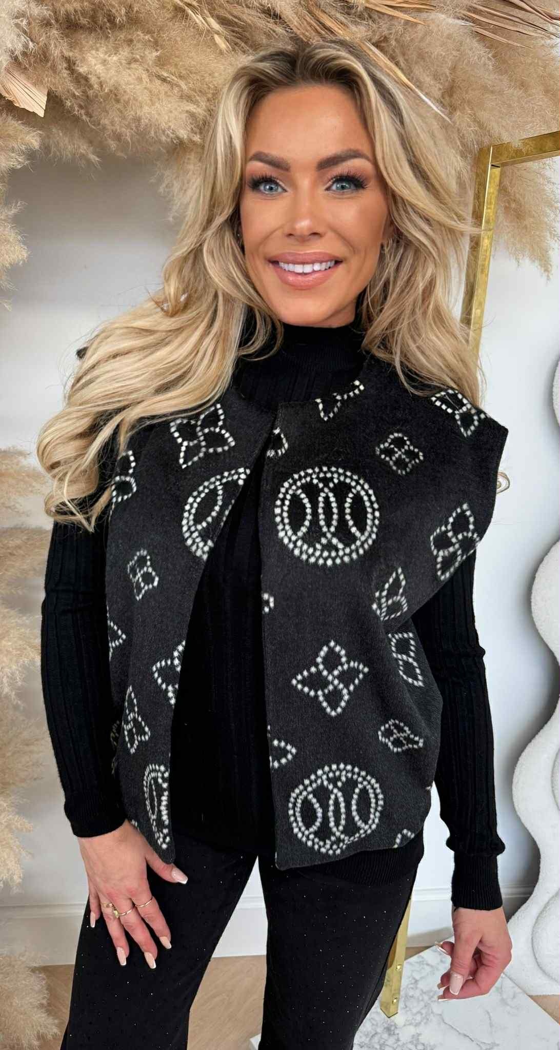 LOLO GILET BLACK