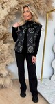 LOLO GILET BLACK
