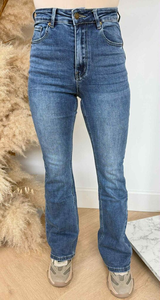 FLARE FIT JEANS 3323-3 JEANSBLUE