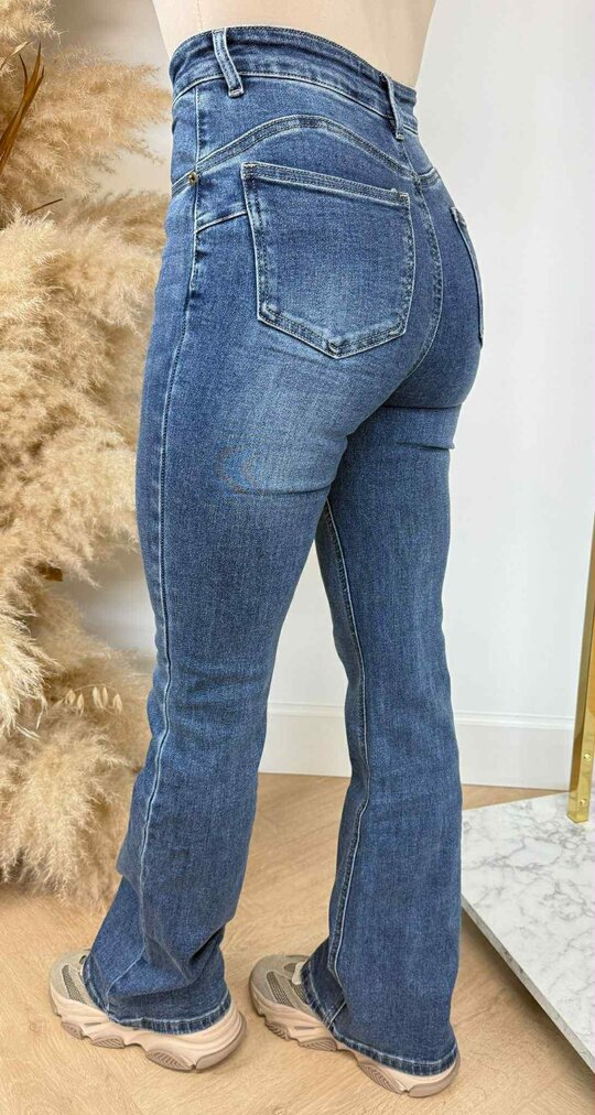 FLARE FIT JEANS 3323-3 JEANSBLUE