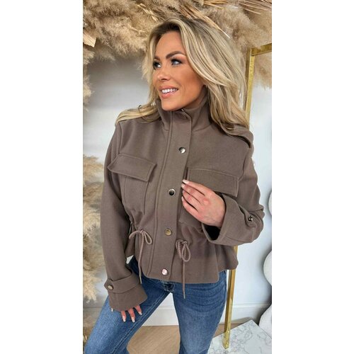 TOUWTJE FLEECE JACKET TAUPE TOUWTJE FLEECE JACKET TAUPE