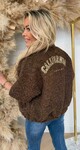 CALIFORNIA BOUCLE VESTJE CHOCO