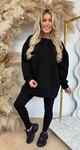 MYBEL FLEECE SET BLACK