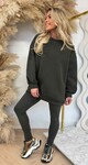 MYBEL FLEECE SET ARMYGREEN