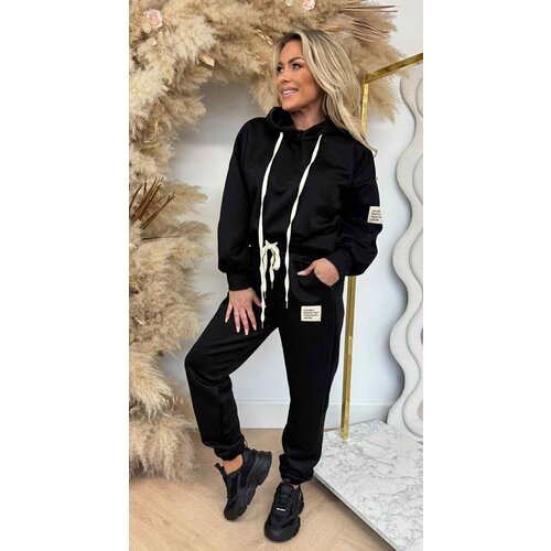 TEKST HOODIE SET BLACK TEKST HOODIE SET BLACK