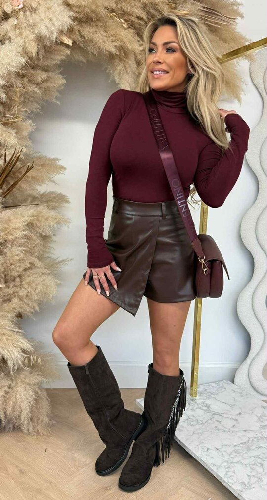 BY SWAN KOL TOP BODY 8273 BORDEAUX