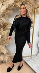 COWGIRL GILET + DRESS BLACK