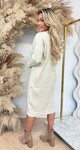 BESTSELLER RIB DRESS 5502 BEIGE