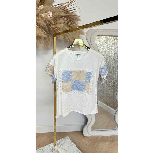 WINDOW LACE TEE WHITE WINDOW LACE TEE WHITE