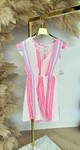 HUMU PLAYSUIT WHITE/LILA