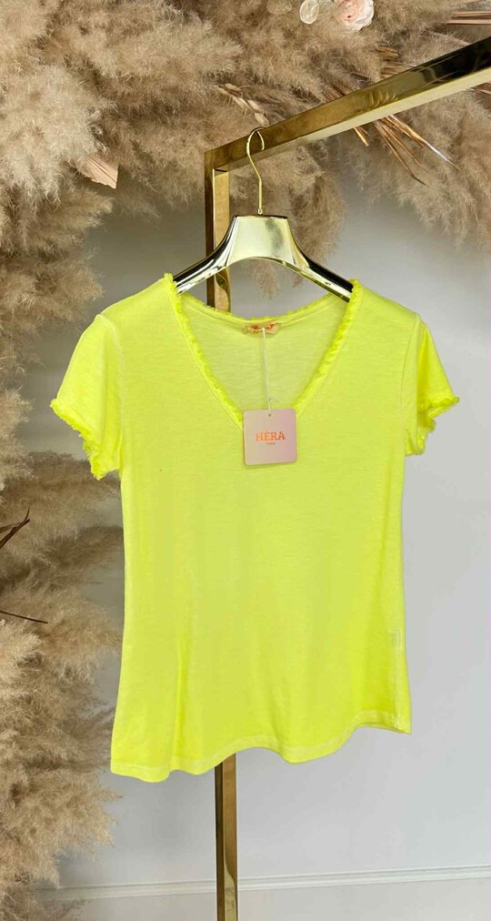 RIAN V TOP YELLOW