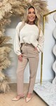 LOES BASIC SOFT SWEAT LIGHTBEIGE