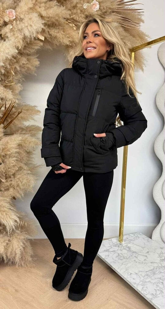 BESTSELLER WINTERJACKET SHORT 7588 BLACK