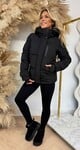 BESTSELLER WINTERJACKET SHORT 7588 BLACK