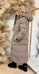 FAVORITE WINTERJACKET LONG 7557 TAUPE