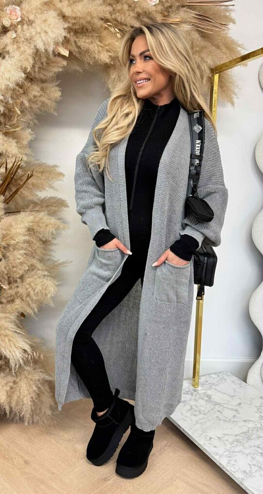 ACTIE LOUNGE VEST LIGHTGREY