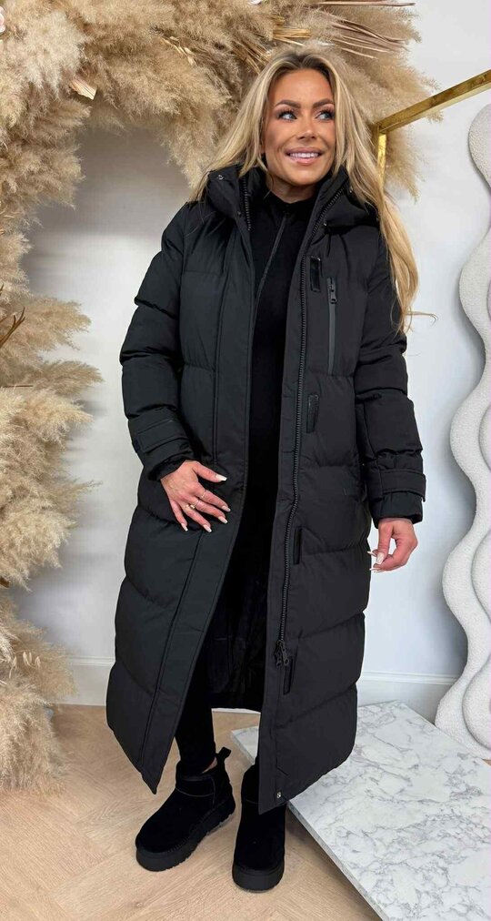 FAVORITE WINTERJACKET LONG 7557 BLACK