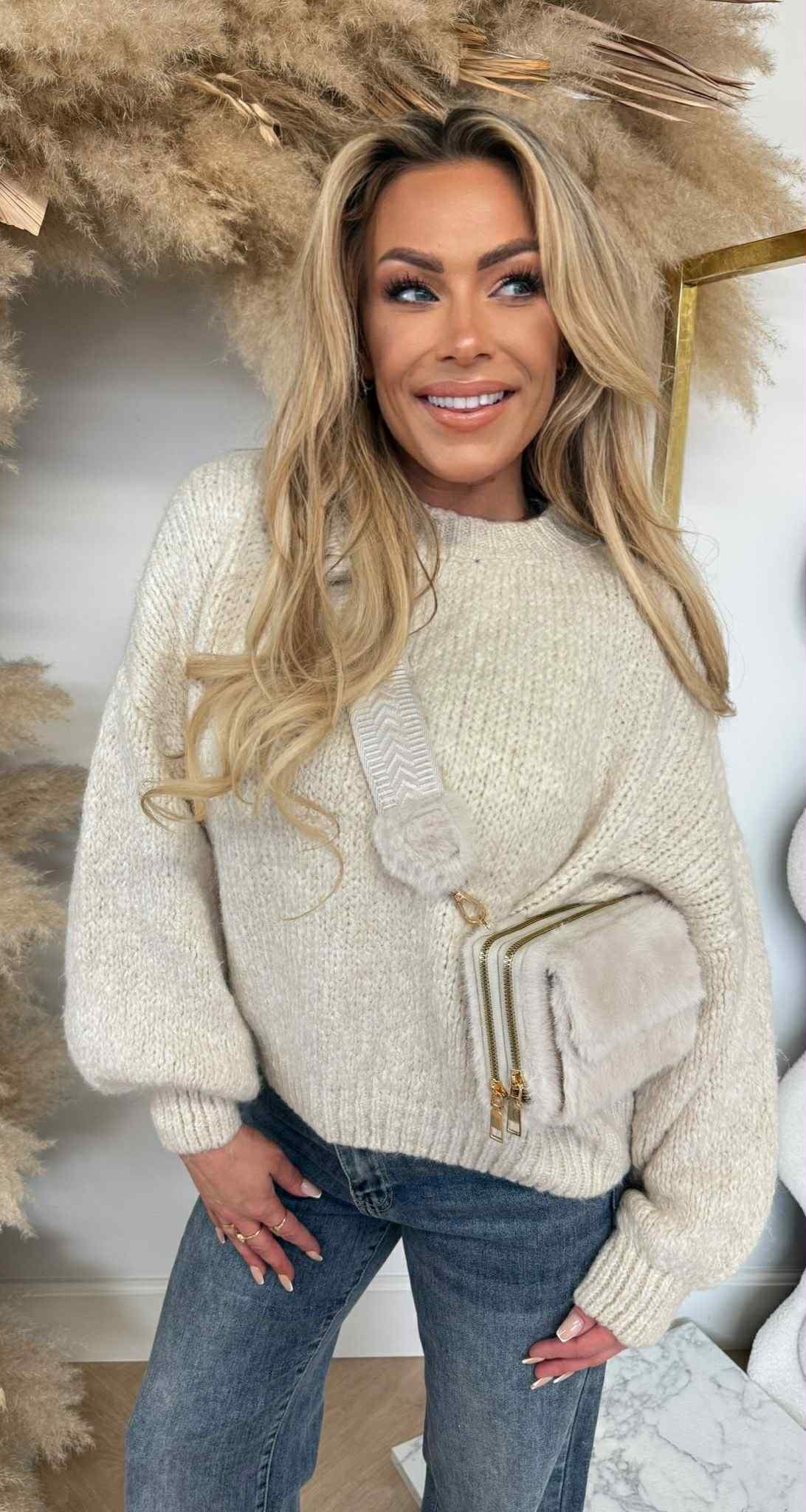 LYNN SOFT SWEAT LIGHTBEIGE
