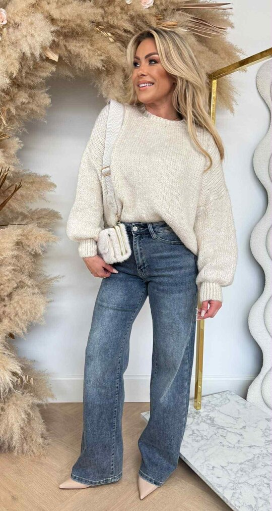 LYNN SOFT SWEAT LIGHTBEIGE