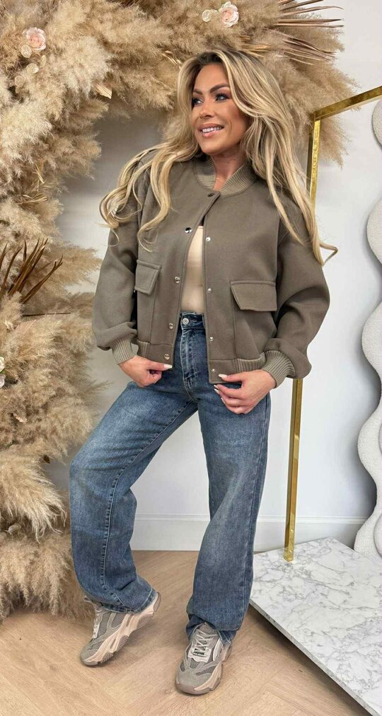 BOMBY VILT JACKET TAUPE