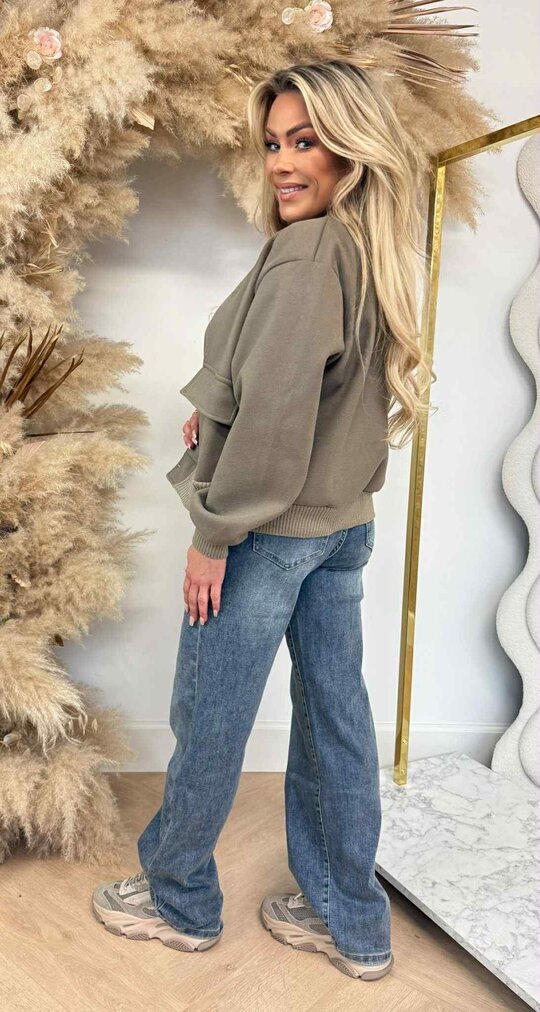 BOMBY VILT JACKET TAUPE