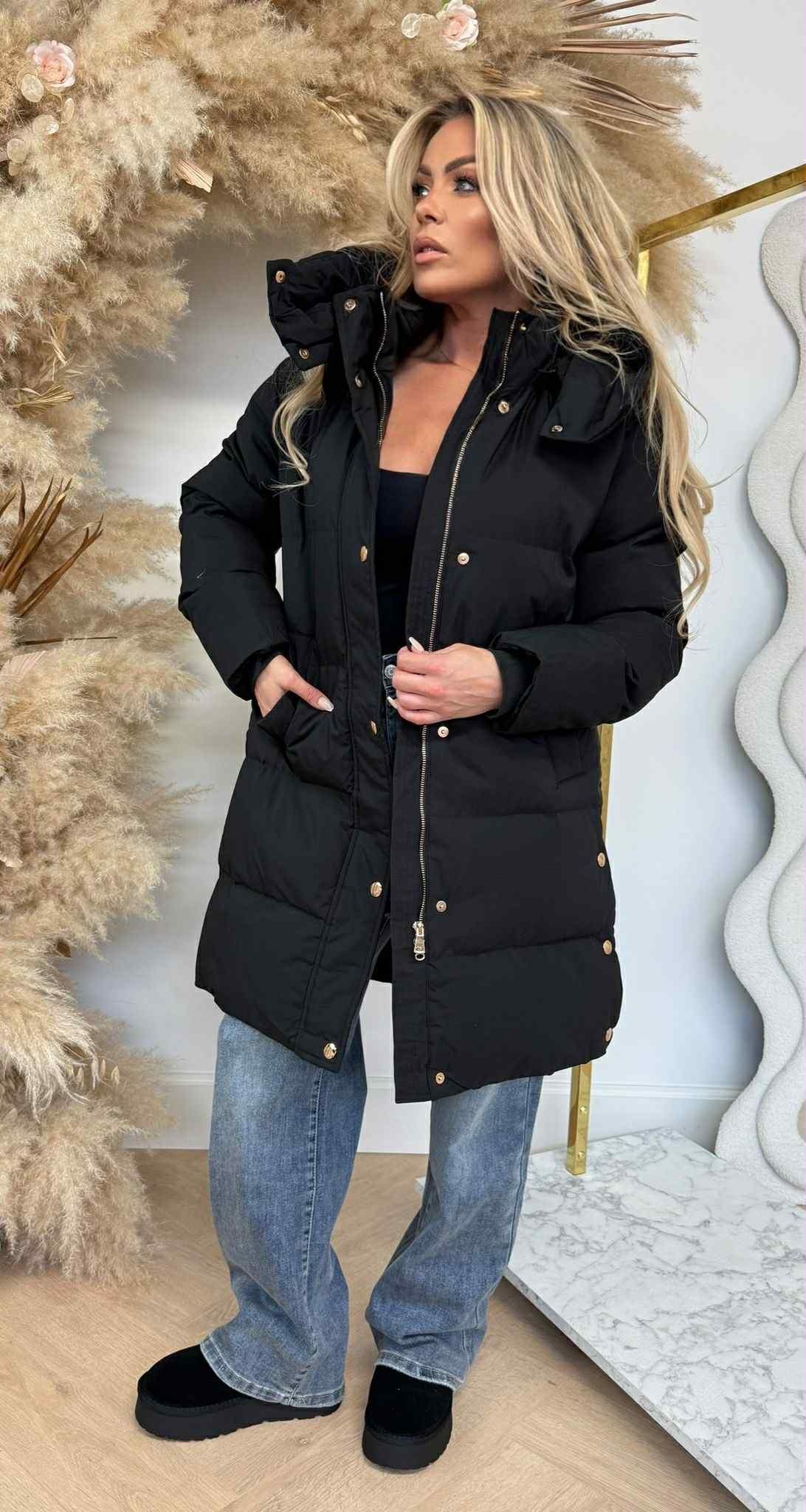 PARIS WINTERJACKET 7619 BLACK