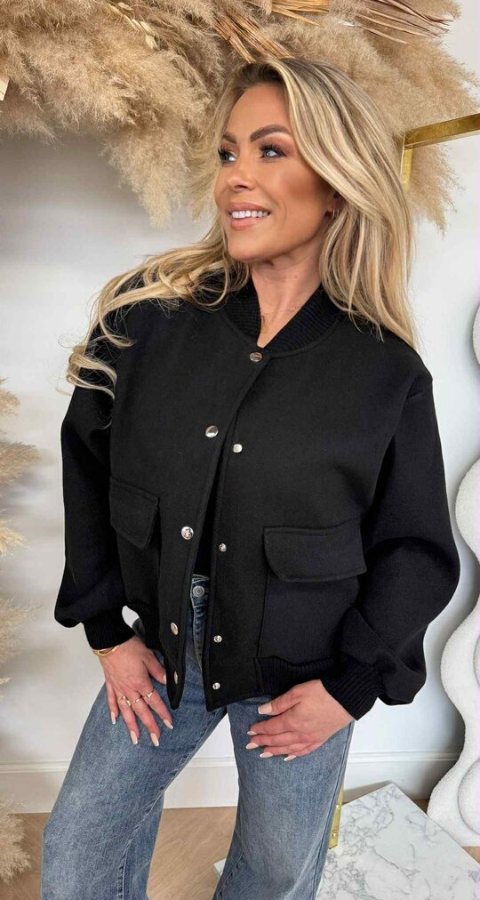 BOMBY VILT JACKET BLACK