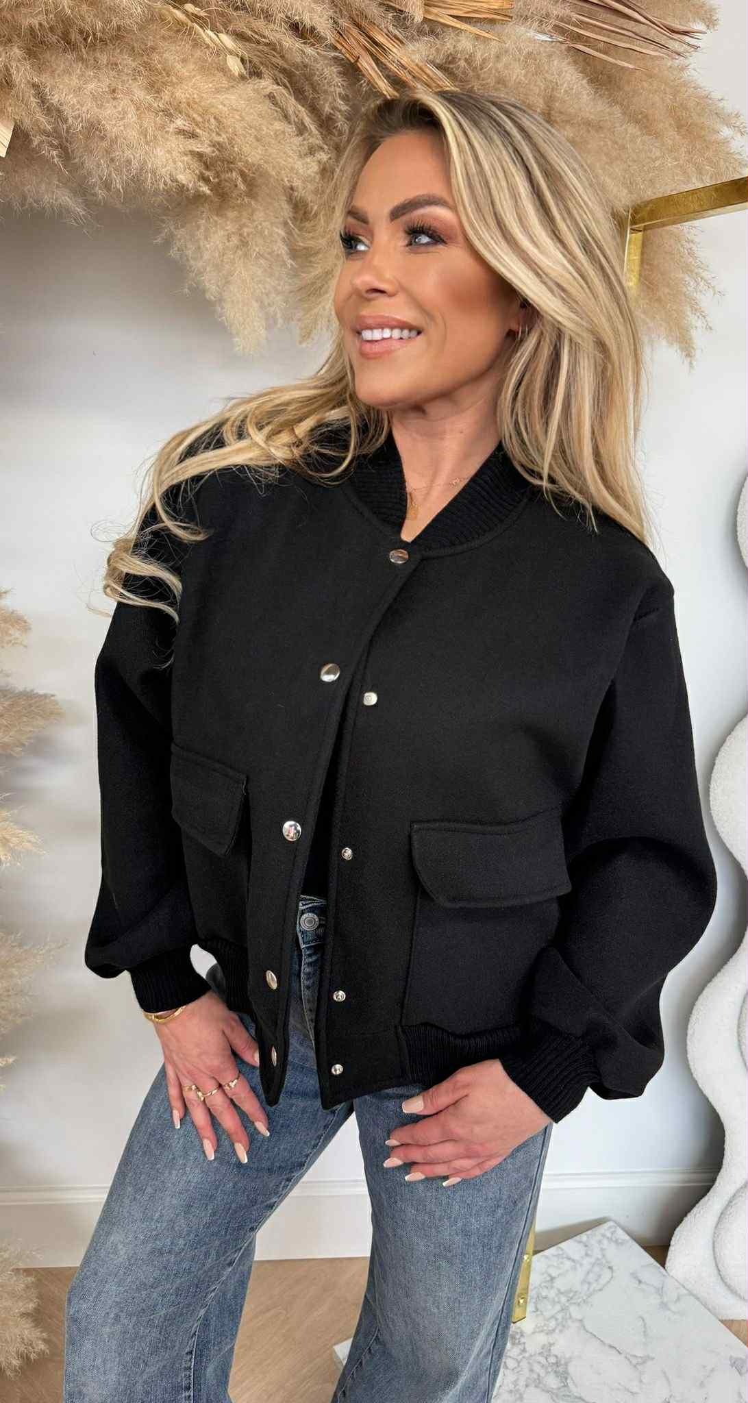 BOMBY VILT JACKET BLACK