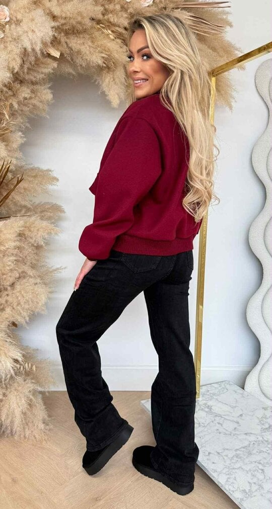 BOMBY VILT JACKET BORDEAUX