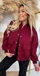 BOMBY VILT JACKET BORDEAUX