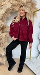 BOMBY VILT JACKET BORDEAUX