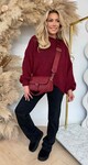 LYNN SOFT SWEAT BORDEAUX