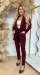 CLASSY SUIT BORDEAUX