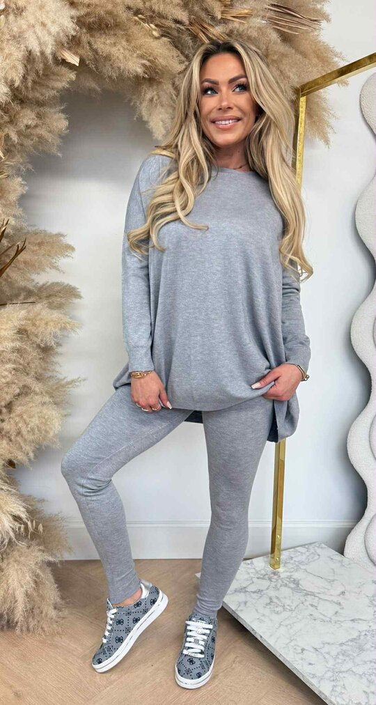 COMFY 2 PIECE SET 9818 GREY