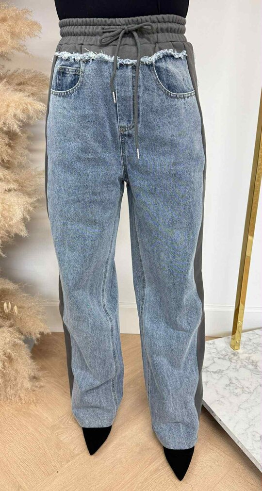 DENIM/JOG PANTS 0050-1 DENIMBLUE