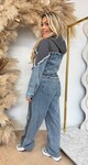 DENIM/JOG CROPPED JACKET 0050 DENIMBLUE