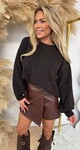 LOES BASIC SOFT SWEAT DARKCHOCO