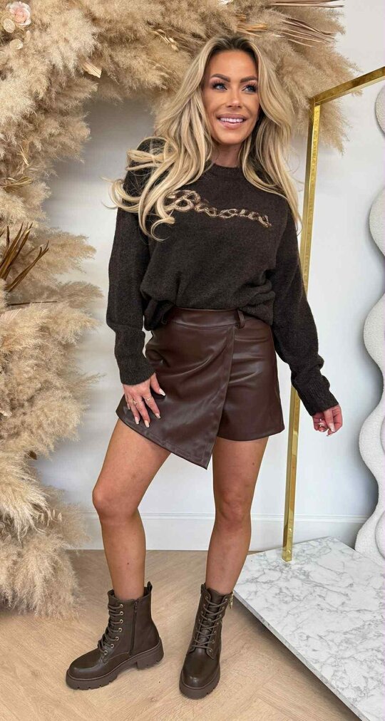 BISOUS GUC SWEAT AM759 CHOCO