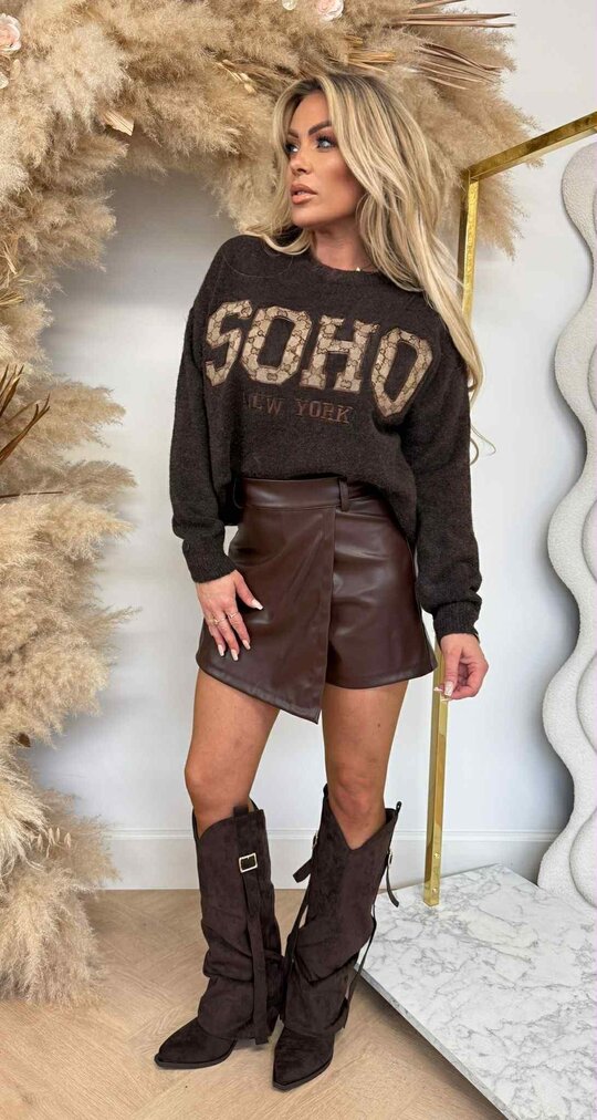 SOHO GUC SWEAT AM756 CHOCO