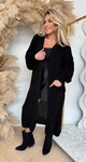 DIANNE KNITTED LOUNGE VEST BLACK