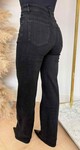 BASIC WIDE LEG JEANS 881-1 BLACK