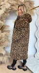 REVERSIBLE LEOPARD SOFT WINTERJACKET 8715 BLACK