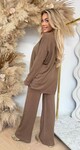 COMFY FLARE SET PK5746 BROWN