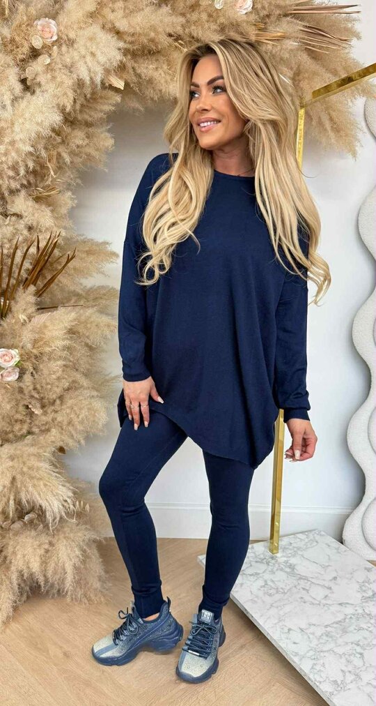 COMFY 2 PIECE SET 9818 NAVY