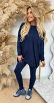 COMFY 2 PIECE SET 9818 NAVY