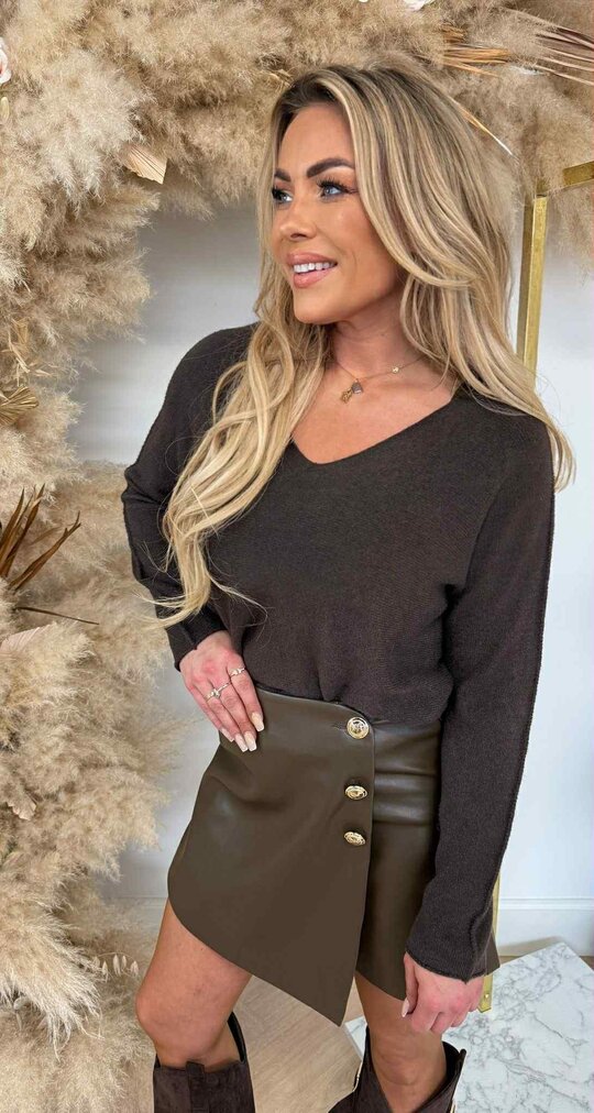 ROMY SOFT V TOP CHOCO