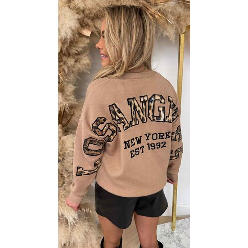 LOS ANGELES BESTSELLER SWEAT 7501 CAMEL LOS ANGELES BESTSELLER SWEAT 7501 CAMEL