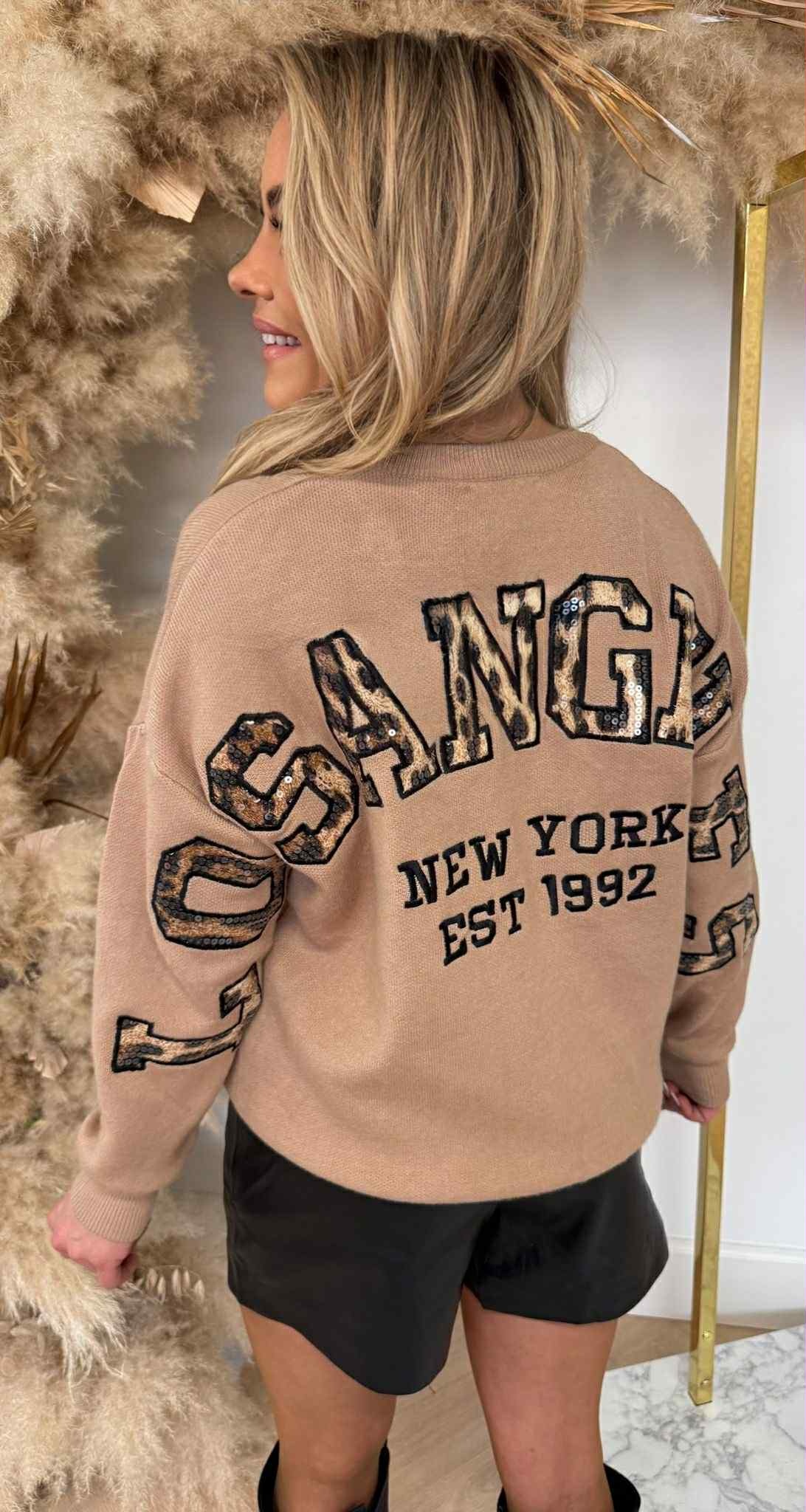 LOS ANGELES BESTSELLER SWEAT 7501 CAMEL